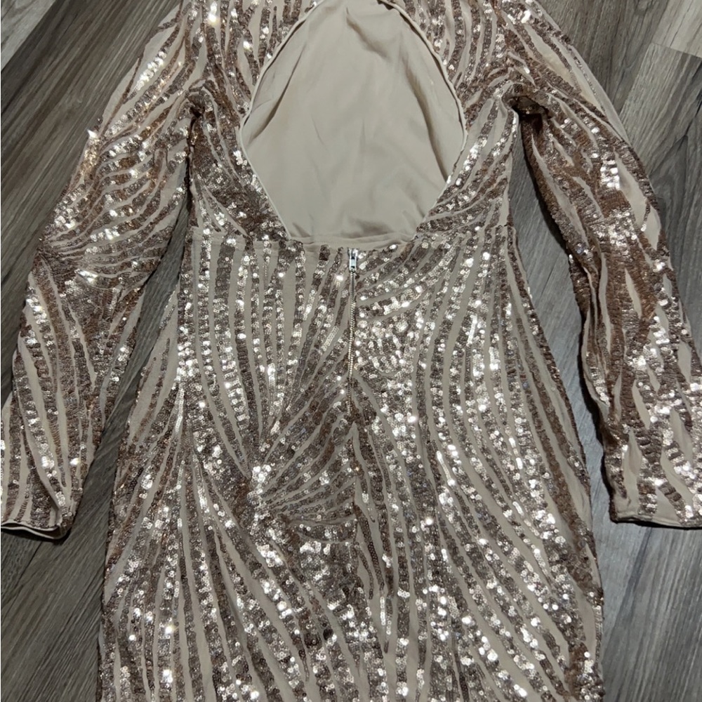 Small sequin dress